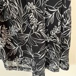 Forever 21  Women’s Black and White Drawstring Romper Sz L Photo 8