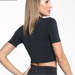 Koral  Womens Black size S Stella Blackout Crop Top Bodycon Gym Swim Surf Photo 5