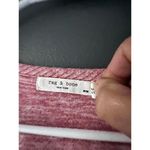 Rag and Bone Women's Short Sleeve Sweater - Rose Melange Photo 3