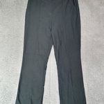 Tribal Black Flare Leg Dress Pants Women's Size 12 Rayon Spandex Blend Gray Photo 0