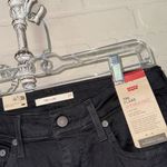 Levi's  726 Flare Jeans Black denim stretch 29 waist 32 inseam high rise NEW Photo 4