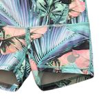 BELLE & BELL Tropical Floral Print Training Shorts Size XS Green Photo 1