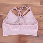 Gymshark Lavender Seamless Sports Bra Crisscross Back Workout Fitness Size M Photo 2