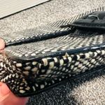 The Limited  black and white herringbone shoulder bag with chain strap Photo 7