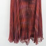 BCBGMAXAZRIA BCBG Generation Red Multi Halter Dress Pleated Mini Cocktail Size 4 Photo 8
