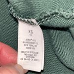 Aerie Green Sunday Soft Lace Up Oversized Hoodie French Terry Fleece Sweatshirt Photo 8