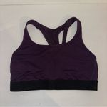 Victoria's Secret Victoria’s Secret Victoria sport Women's Purple & black Sports Bra size LARGE Photo 3