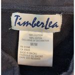 Vtg Timberlea Full Zip Front Sweatshirt Women Medium Black 3D Art To Wear Beaded Photo 3