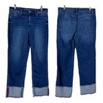 Chico's Chico’s Jeans High Rise Relaxed Straight Ankle Cuffed Size 1.5 - Women’s Size 10 Photo 8