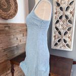 Roxy Light Blue Mini Dress with White Dots Photo 1