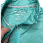 Tommy Bahama  Delray Frond 1/4 zip Green Men's Large Island Zone Lightweight Photo 2