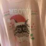 Fifth Sun FINAL MARKDOWN  Pink Cat Graphic T-Shirt 2x Photo 1