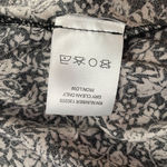 Knot Sisters  Long Sleeve Floral V Neck Mini Dress in‎ Black Tan Size Medium Photo 7