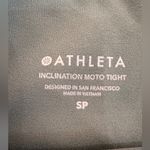 Athleta  inclination moto tight legging Bali green petite small SP Photo 2