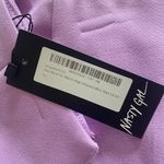 Nasty Gal high wasted lilac mini skirt Photo 5