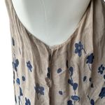 Via Signoria Silk Racerback High Neck Silk Top, Sz S Photo 7