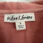 For Love & Lemons  Cropped Hooded Sweatshirt Small Photo 8