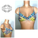 Nanette Lepore New. Nanette Lapore gold and blue dragon bikini. Small. Photo 1