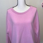 PINK - Victoria's Secret Victoria’s Secret Pink preppy fuzzy lilac pullover sweatshirt Photo 1