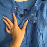 Forever 21 Blue Relaxed Fit Jumpsuit Photo 2