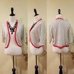 Joseph  A Polka Dot Crop Sweater Small Photo 1