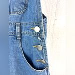 1939 Authentic Brand Denim S Denim Blue Jeans Shortalls Overalls Size 6 Photo 5