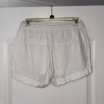 Old Navy White Linen Shorts Photo 1