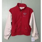 Champion Letterman Patch Jacket Joggers 2-Piece Set Rose Track Size Large Red Photo 14