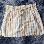 American Eagle Striped Paper Bag Skirt Photo 0