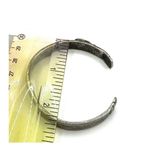 Until there's a cure HIV awareness silver cuff bracelet Photo 6