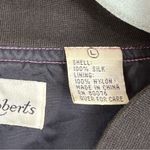 Vintage Sara Roberts Silk Bomber Jacket Multicolor Art To Wear Large Photo 2