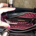 Nicole Lee USA Vintage Black Purse Handbag Photo 2