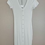 LNA x Revolve Chili Dress in White size Small New with tags Ribbed Photo 3