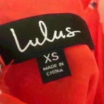 Lulus On the Patio Red Floral Print Ruffled Mini Dress Photo 8