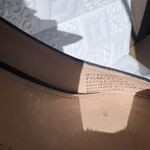 Jessica Simpson  Boho Preppy Denim Floral Embroidered Chunky Heel Pumps size 7.5 Photo 4