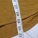 Old Navy  Ochre Lantern Sleeve Linen Blend Eyelet Detail Blouse Size XL Photo 2
