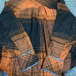 BDG Karl Slouchy Flannel Button-Down Shirt NWT Size M - Red Multi Photo 6