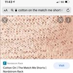 Nordstrom Cotton On Mango Sorbet the Match Me Short 8 Photo 7