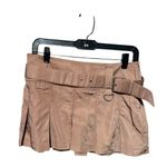 H:ours  Ariella Mini Skirt in Khaki Brown Photo 2