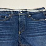 Rag and Bone Dre Low Rise Short Womens Size 27 Dark Wash Blue Denim Button Fly NEW Photo 5