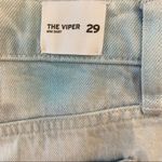 Hudson Jeans HUDSON The Viper Tie Dye Denim Mini Skirt Size 8 Photo 5