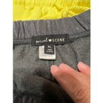 Womans (2) Sweat shorts Gray/Yellow Sz XL NWT Yellow Photo 2