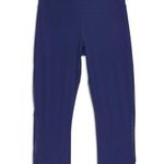 Lululemon Revitalize Crop Leggings, Blue, Cropped Leggings, Size 4 Photo 0
