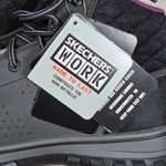 Skechers Women's Waterproof Composite Toe Work Boots Memory Foam Gray Size 9.5 Photo 8