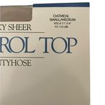 VTG Kathie Lee Gifford Silky Sheer Control Pantyhose Sandalfoot Oatmeal S/M Photo 5