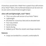 Lululemon WunderMost Ultra Soft Nulu Turtleneck Bodysuit Color Storm Teal L NWT Photo 3