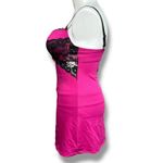 Delta Burke Womens Negligee Lingerie Nightie Chemise Underwire Pink Black 1X Photo 6