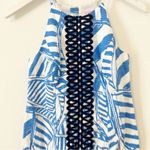 Lilly Pulitzer Annabelle Bay Blue Yacht Sea Rope Lace Shift Dress 00 Photo 1