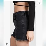 We The Free Free People Makai Cutoff Short in Washed Black Size 27 Photo 4