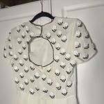 French Connection Beaded Fit and Flare Dress Photo 9